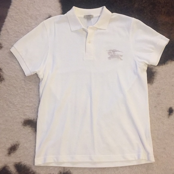 burberry polo shirt logo